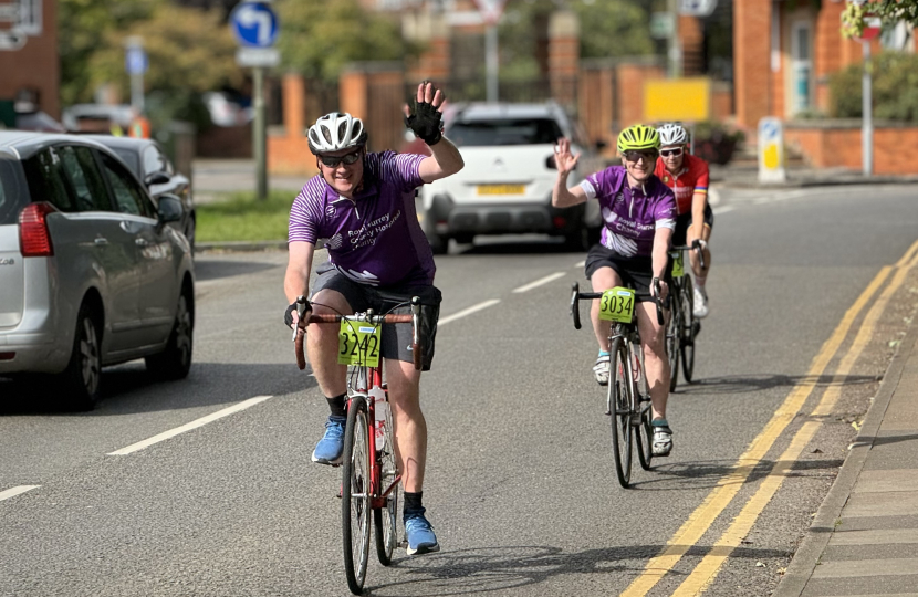 Farnham Charity Bike Ride/Greg Stafford MP