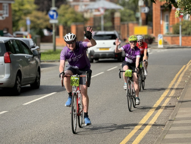 Farnham Charity Bike Ride/Greg Stafford MP